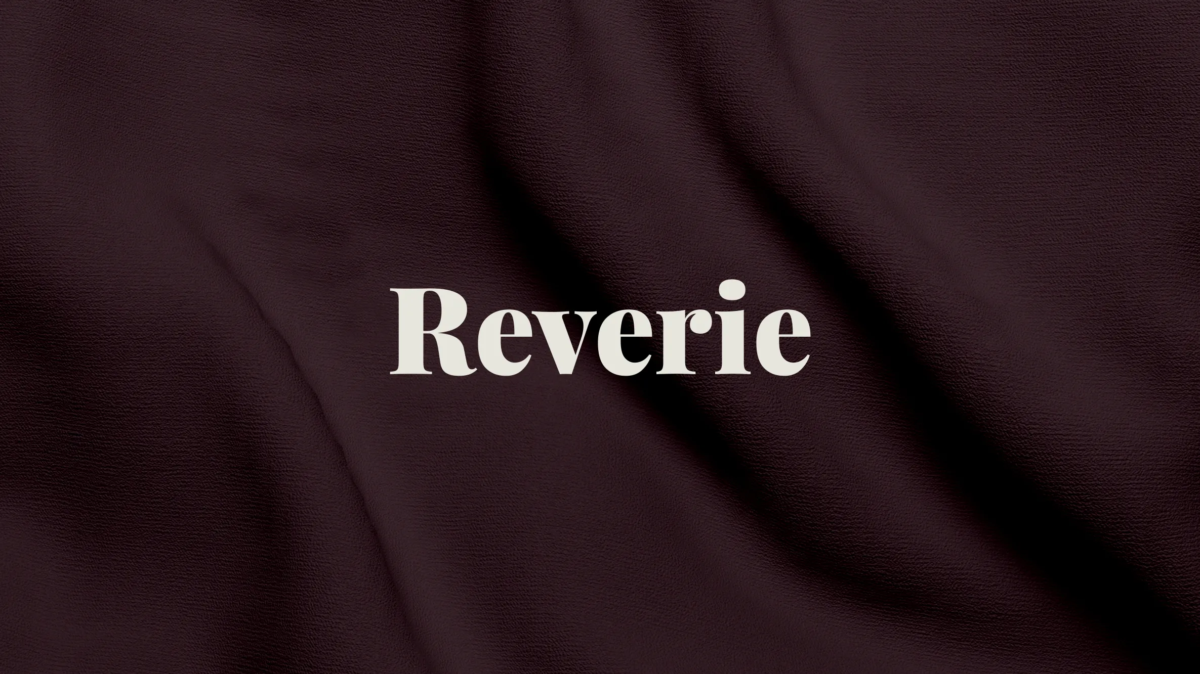 Reverie jewelry brand identity case study by Minto