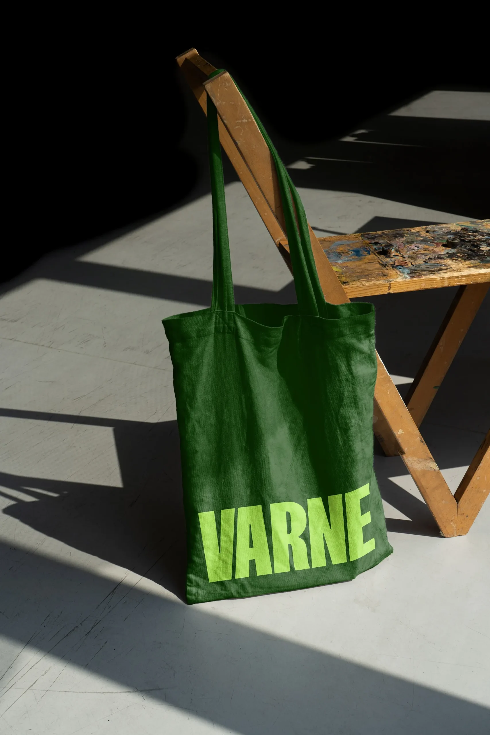 Varne nature-led logo and visual system