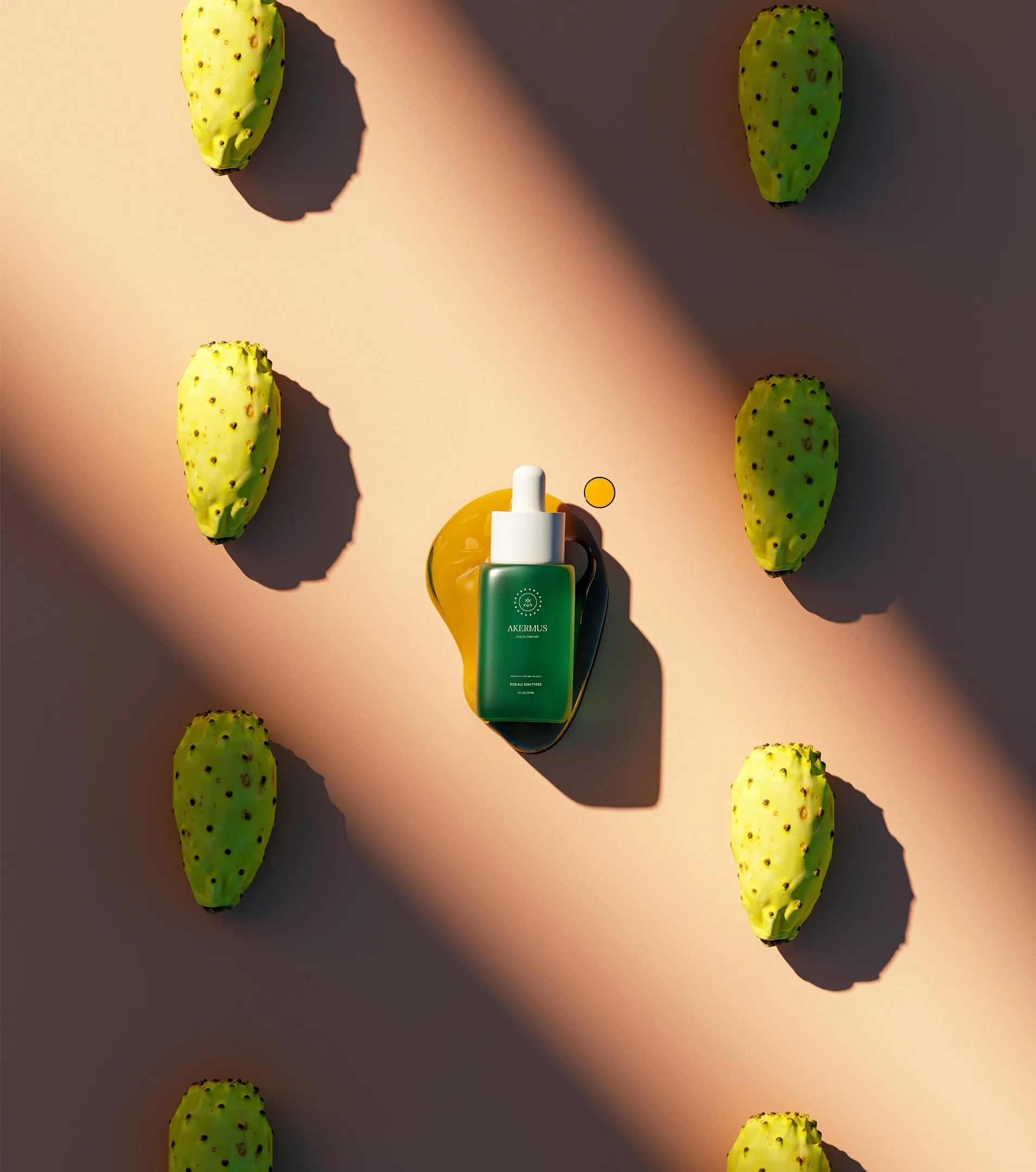 AKERMUS skincare branding and packaging case study by Minto