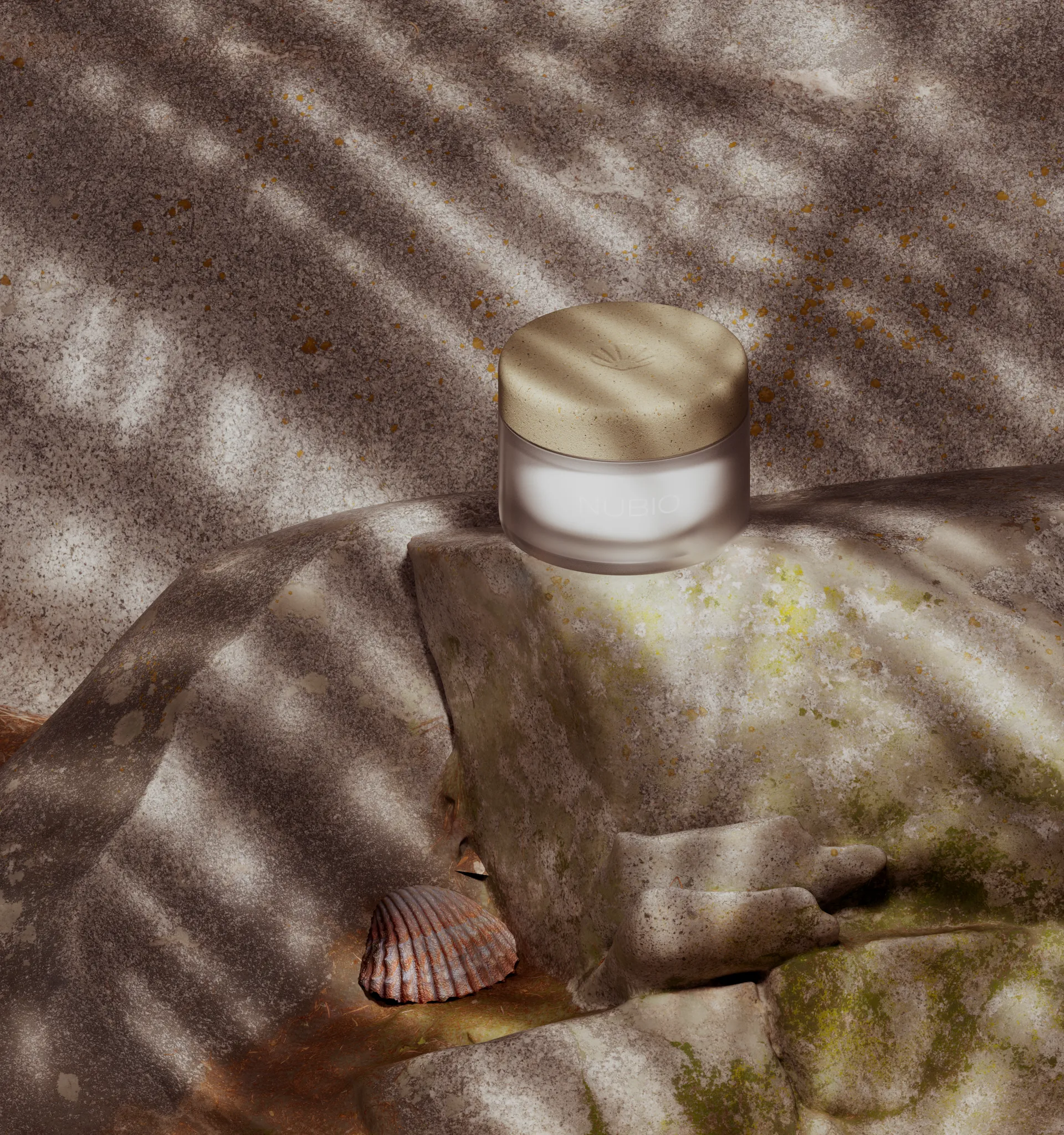 NUBIO 3D skincare product visualization