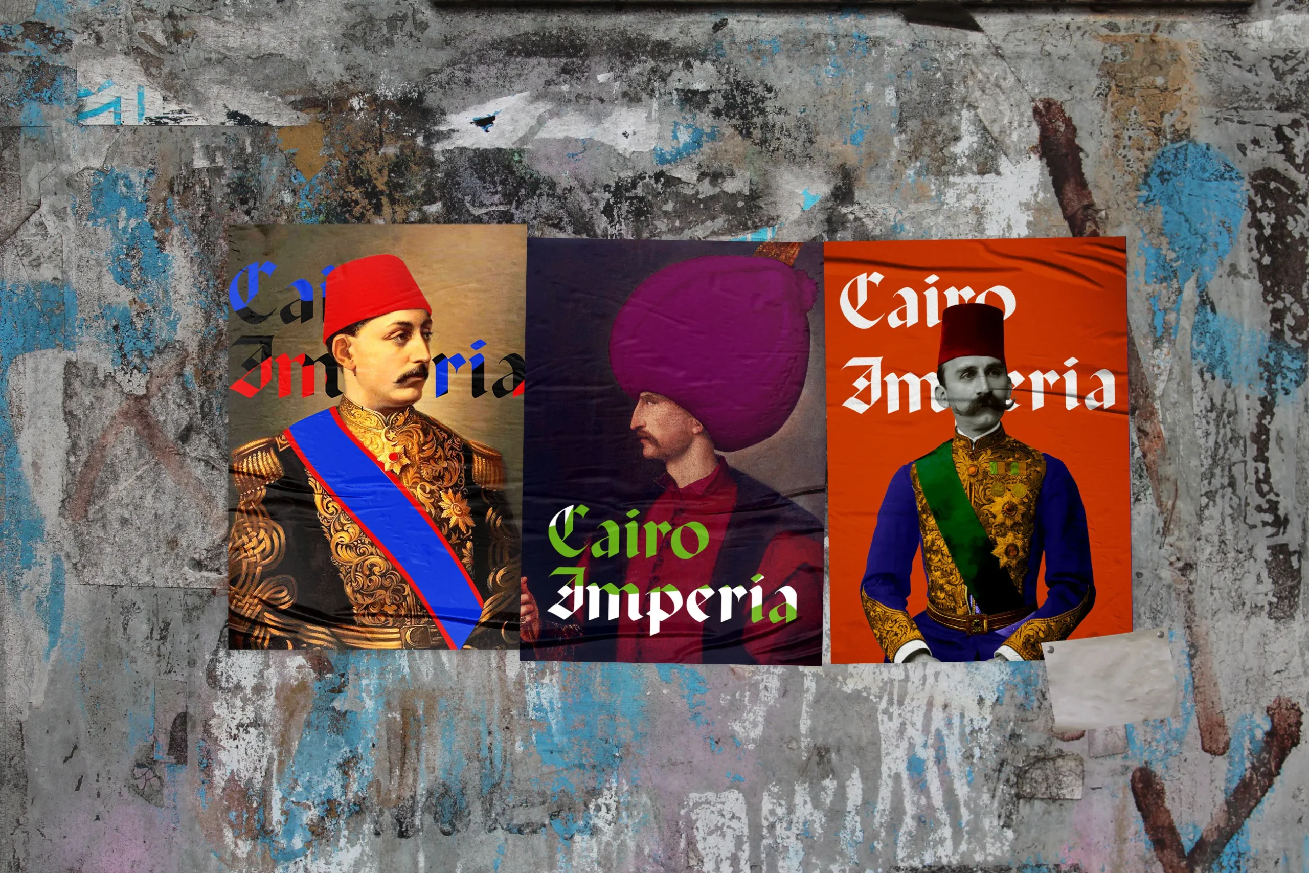 Cairo Imperia film production brand identity case study by Minto